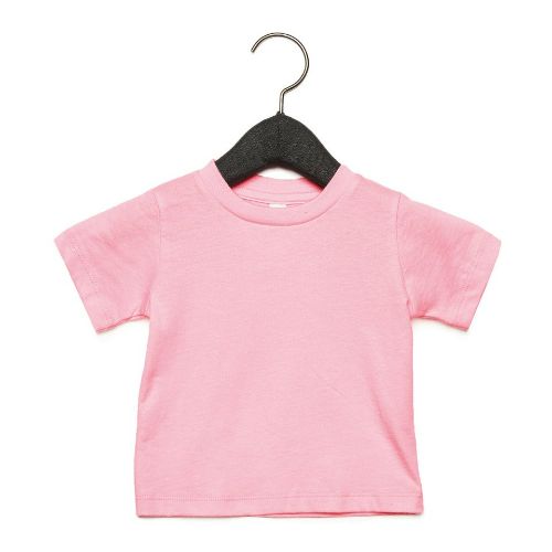 Bella Canvas Baby Jersey Short Sleeve Tee Pink